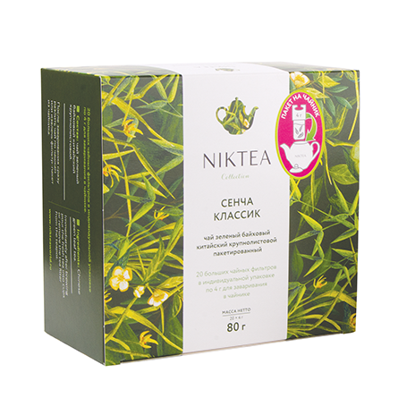 Чай Niktea - Sencha Classic | Сенча Классик 80 г