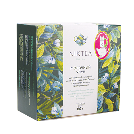 Чай Niktea - Milk Oolong | Молочный Улун 80 г
