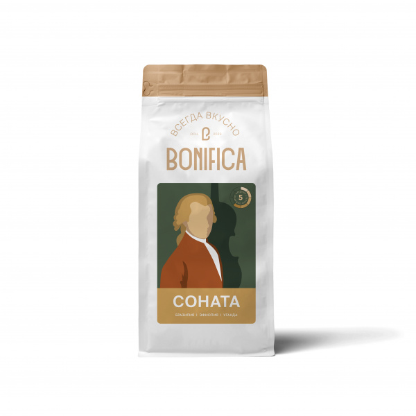 Кофе в зернах BONIFICA SONATA 1кг