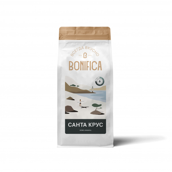 Кофе в зернах BONIFICA SANTA CRUZ 1кг
