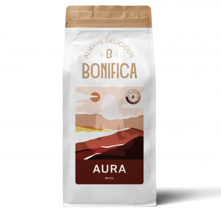 Кофе в зернах BONIFICA AURA 1кг