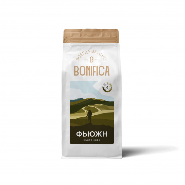 Кофе в зернах BONIFICA SANTA CRUZ 1кг