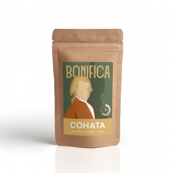 Кофе в зернах BONIFICA SONATA 0.5кг